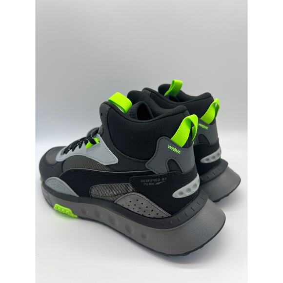 Puma Wild Rider Mid WS Black/Grey 381598-01 Men’s Sneaker Size 8. - Picture 10 of 13